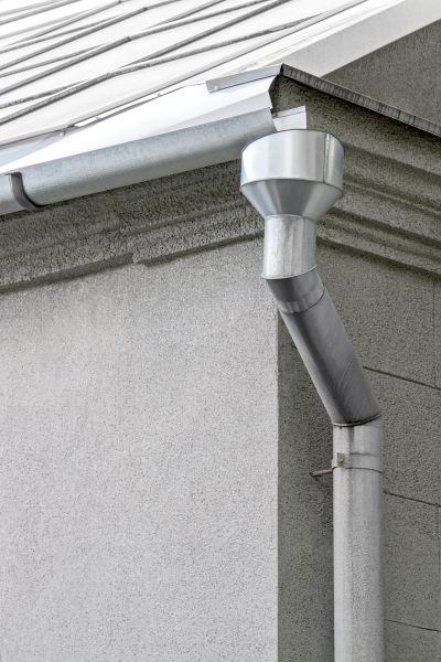 Galvanized Gutter Installation in Reston