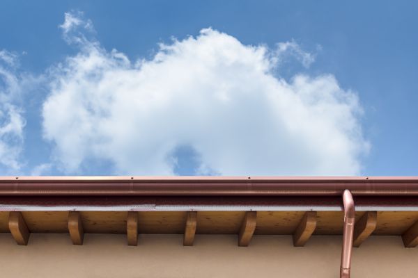 Copper Gutter Installation in Reston