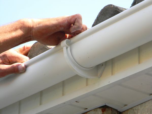 Plastic Gutter Repair in Reston