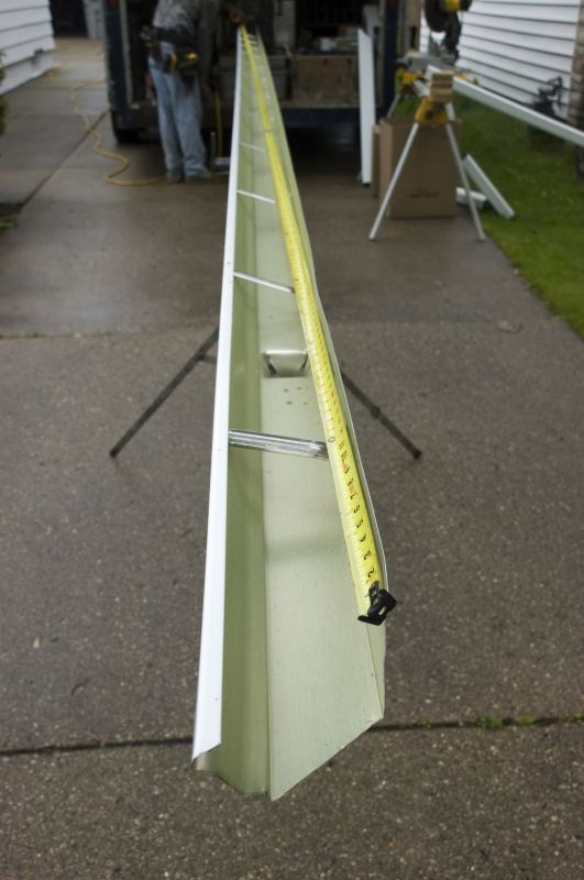Plastic Gutter Repair detail