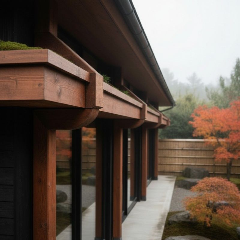 Wood Gutter Installation